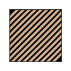 All Around Deco Acoustic Diagonal Mocca 600x600x21mm