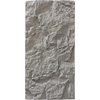 Panel PU Τεχνητής Πέτρας 321040 Mountain Rock 60/120cm Light Grey
