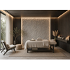 Panel PU Τεχνητής Πέτρας 321040 Mountain Rock 60/120cm Light Grey