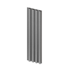 MPC slat panel M 16cm Brushed Steel 2.65M