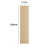 Διακοσμητικό wall panel S 14,8cm Harmony Wood 2,65M