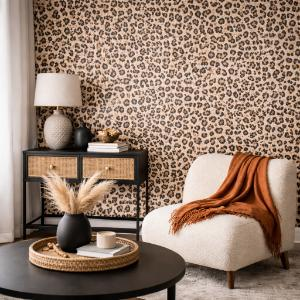 Ταπετσαρίες Τοίχου με Απομίμηση Animal Print