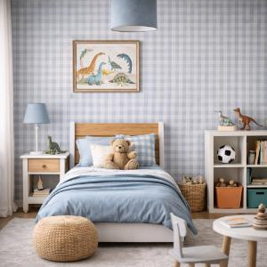 Ταπετσαρίες Τοίχου Καρό