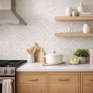 Ταπετσαρίες Τοίχου με Απομίμηση Μωσαϊκό-Ψηφίδα