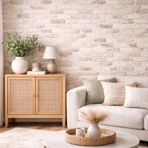 Ταπετσαρίες Τοίχου με Απομίμηση Τούβλων