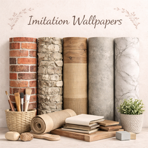 Materials Imitation Wallpapers