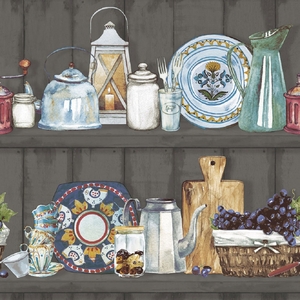  Ταπετσαρία Τοίχου Κουζίνα & Καφές Fiori Country 2019 Parato Studio 360-7533