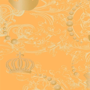 Wallpaper Children's with Crown, All Around Deco, Studio360 54113