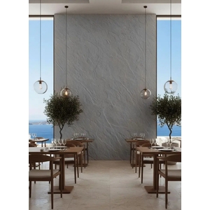 Πάνελ Εύκαμπτης Πέτρας Slate 60x120 Ανοιχτό Γκρι