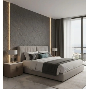 Πάνελ Εύκαμπτης Πέτρας Slate 60x120 Γκρι