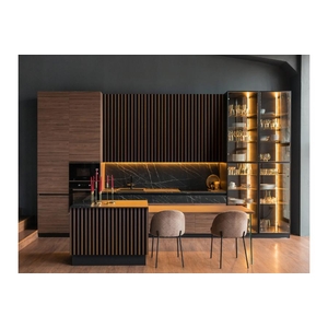 Woodline Acoustic Panel 30x270cm Oak Dark,All Around Deco