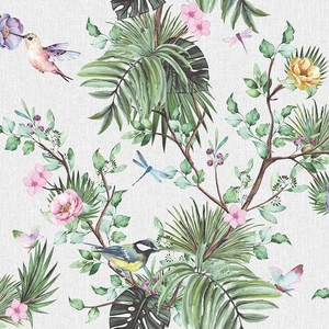 Ταπετσαρία Τοίχου Φύση Πουλιά, All Around Deco Caribbean - Studio360 - CR1-0501