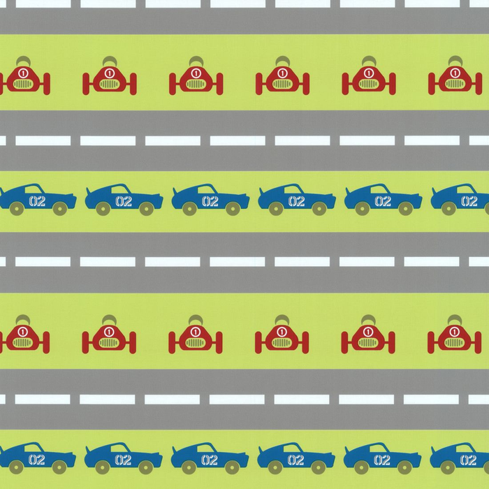 Wallpaper Kids with Cars, PS International Wallpapers, Studio360 05636-10