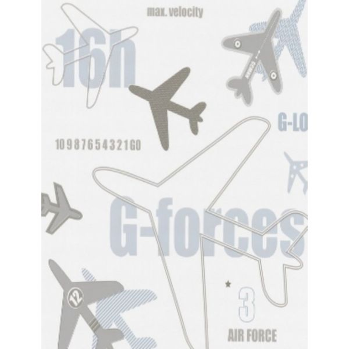 Wallpaper Kids Airplanes, All Around Deco, Studio360 05680-10