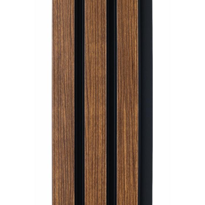 All Around Deco Wood Wall Panel Wall Line Dark Oak M