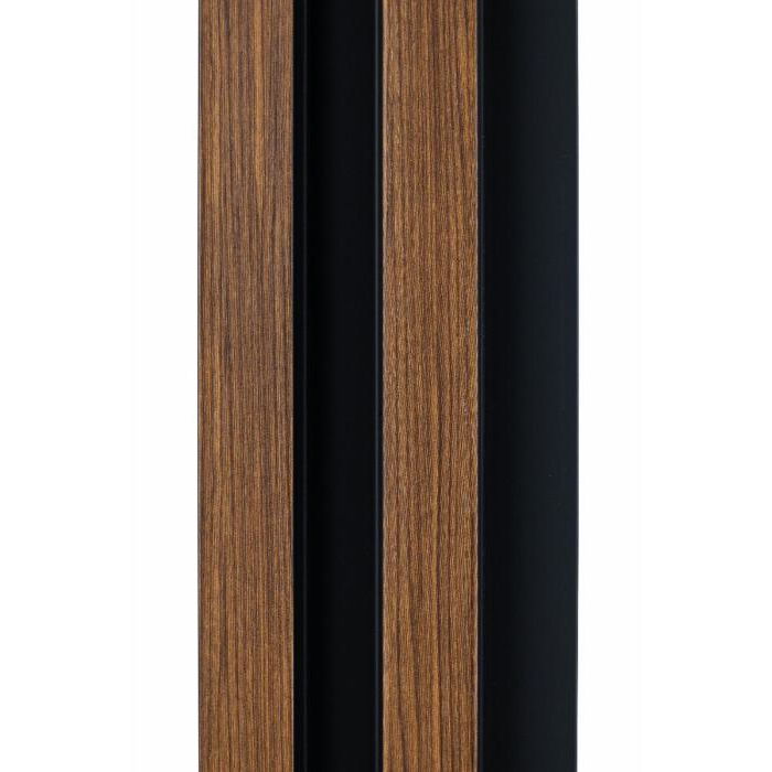 All Around Deco Wood Wall Panel Wall Line Dark Oak L