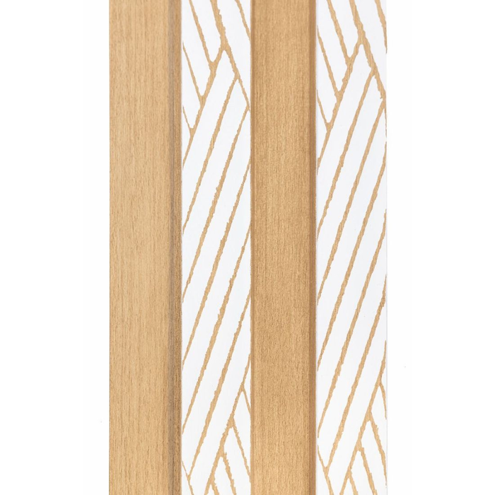All Around Deco Wood Wall Panel Wall Line Natural White Oak