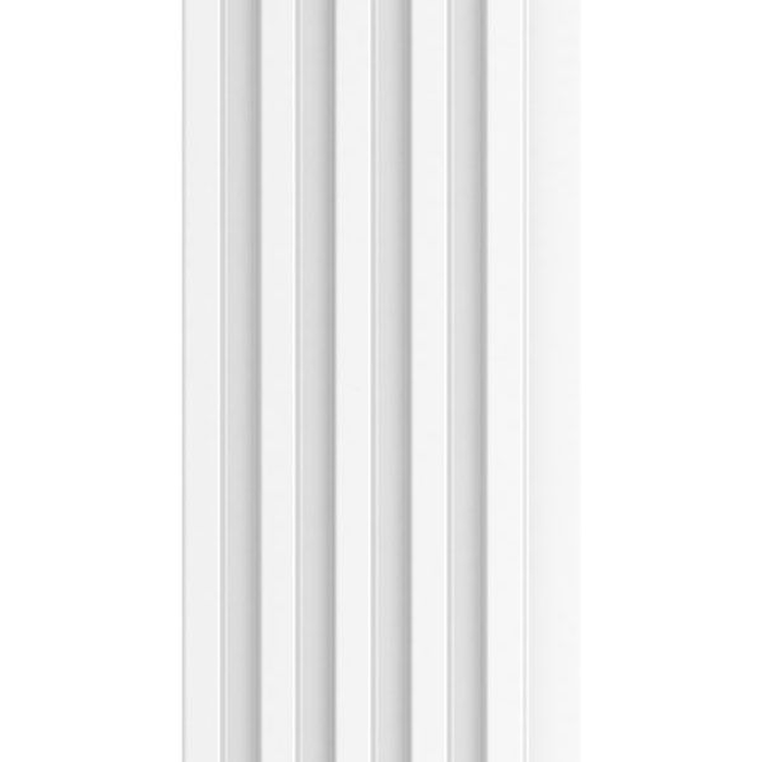 All Around Deco Wood Wall Panel Wall Line White S