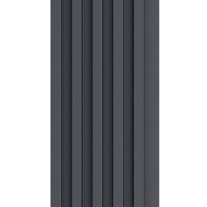 All Around Deco Wood Wall Panel Wall Line Anthracite S