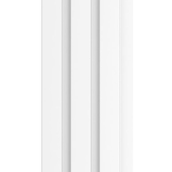 All Around Deco Wood Wall Panel Wall Line White Μ