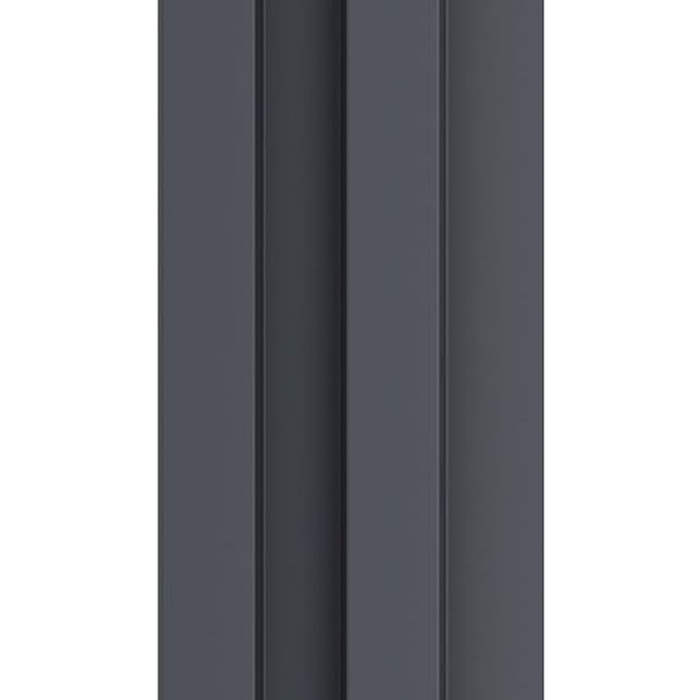 All Around Deco Wood Wall Panel Wall Line Anthracite  L