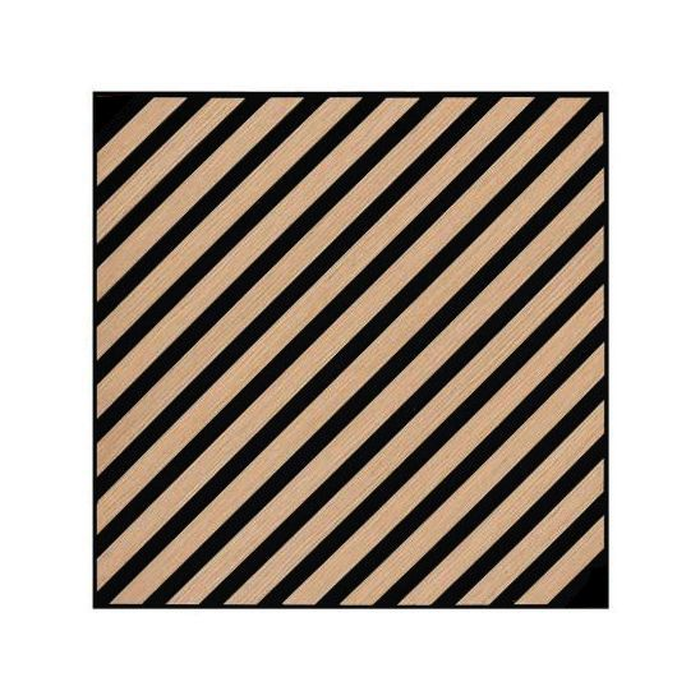 All Around Deco Acoustic Diagonal Mocca 600x600x21mm