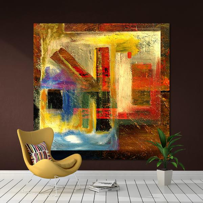 Ψηφιακή Εκτύπωση σε Καμβά 100Χ100 , All Around Deco