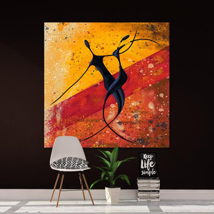 Ψηφιακή Εκτύπωση σε Καμβά 100Χ100 , All Around Deco