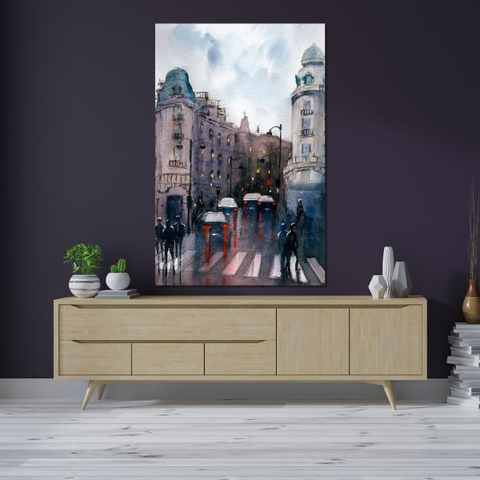 Digital Print on Canvas 65X95 , All Around Deco