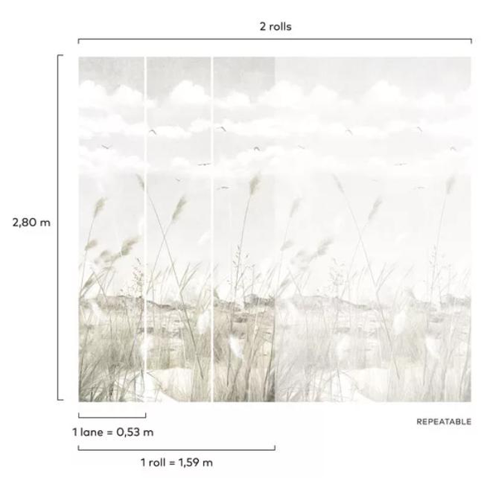 Digital Print 1,59Μx2,80M Orom II Grandeco