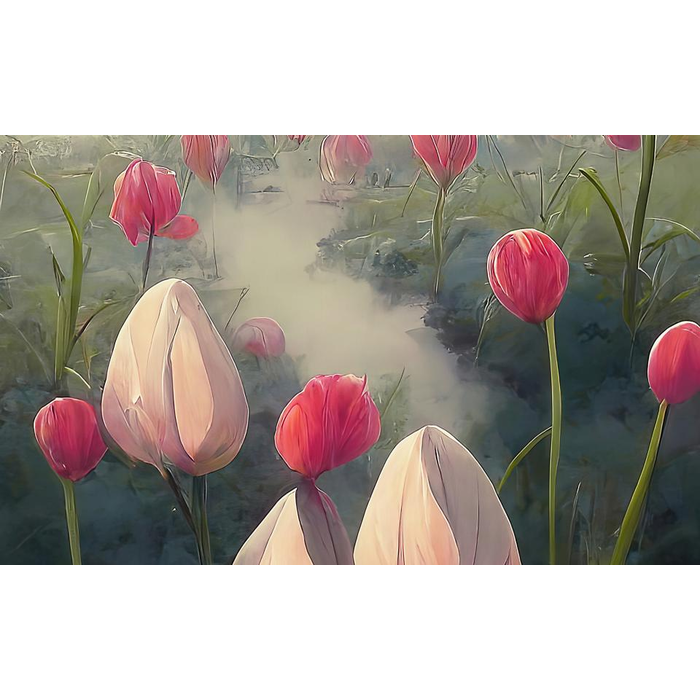 Φωτοταπετσαρία Τοίχου Φλοράλ, Erismann Zooom