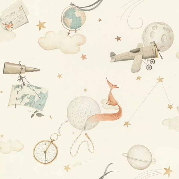 Wallcovering Kids Word II by Rasch