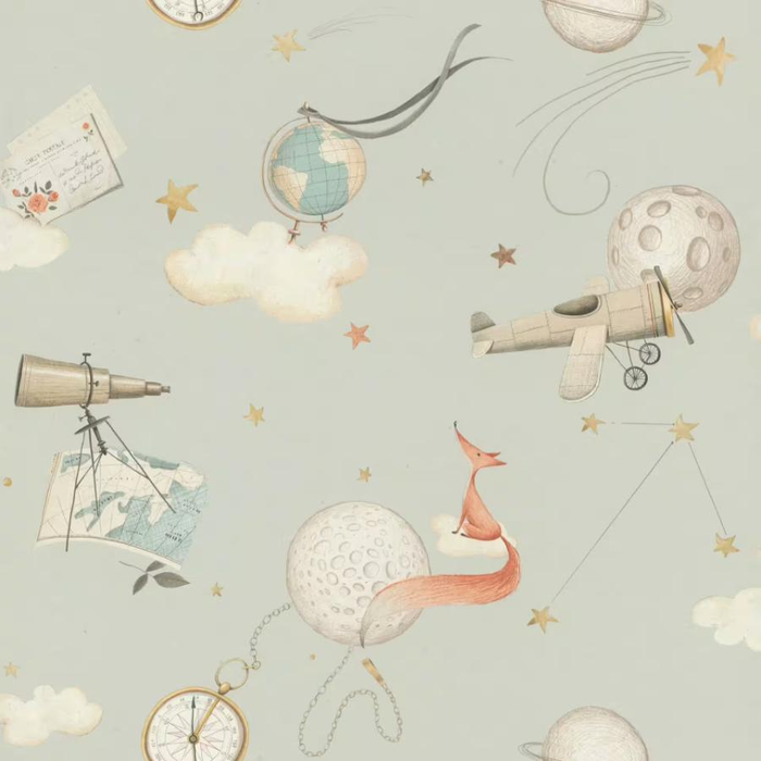 Wallcovering Kids Word II by Rasch