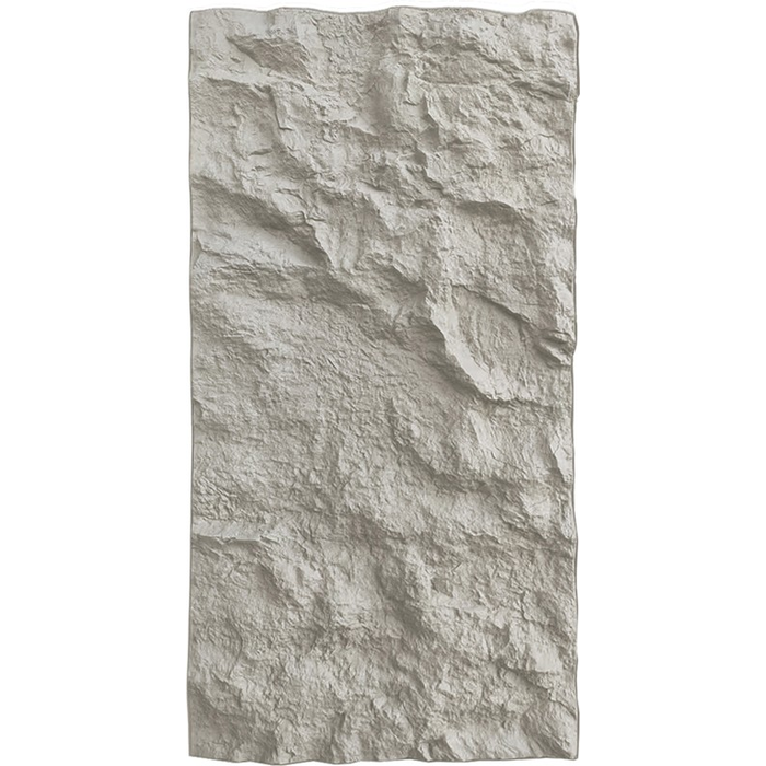 Panel PU Τεχνητής Πέτρας 323040 Mountain Rock 60/120cm Light Grey