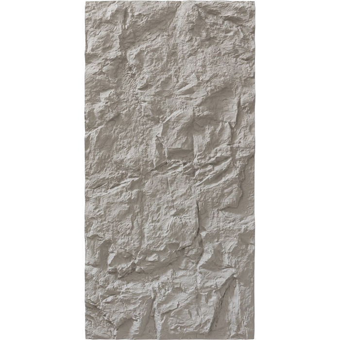 Panel PU Τεχνητής Πέτρας 334040 Rock Stone  60/120cm Light Grey