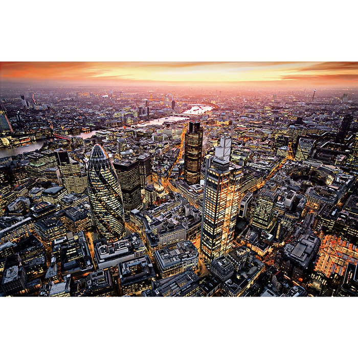 Φωτοταπετσαρία Τοίχου Πόλεις