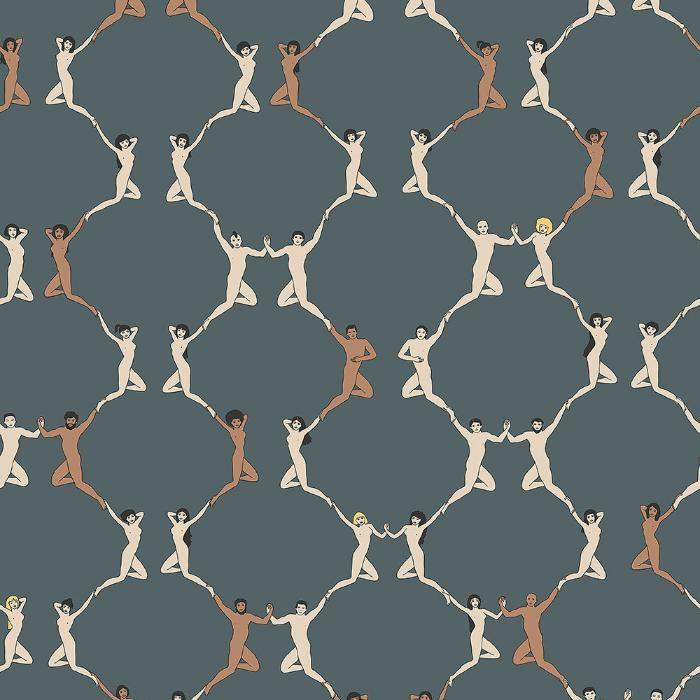 All around Deco Batabasta Wallpaper