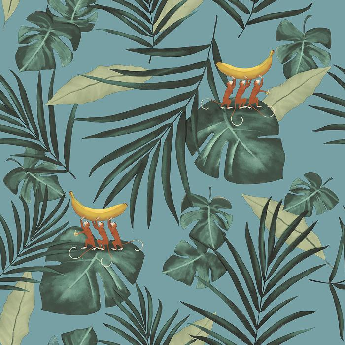 All around Deco Batabasta Wallpaper