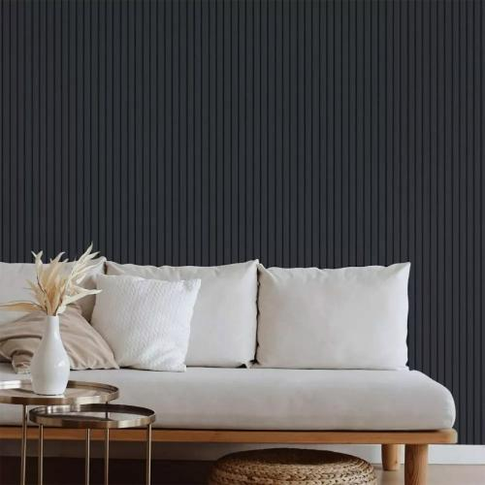 Mdf Panel Με 3d Πηχακια 507090 Beat Dl 16/119/2750MM Black Lead