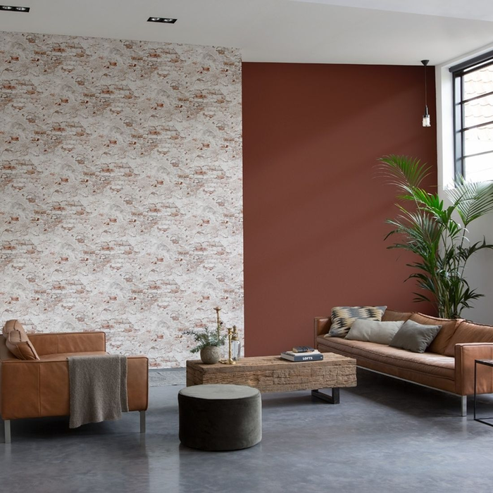 Ταπετσαρία Τοίχου Τούβλα, Rasch Factory III, Studio360 939309