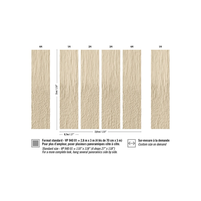 Ψηφιακή Εκτύπωση Τοίχου Bois Sculpte , Elitis