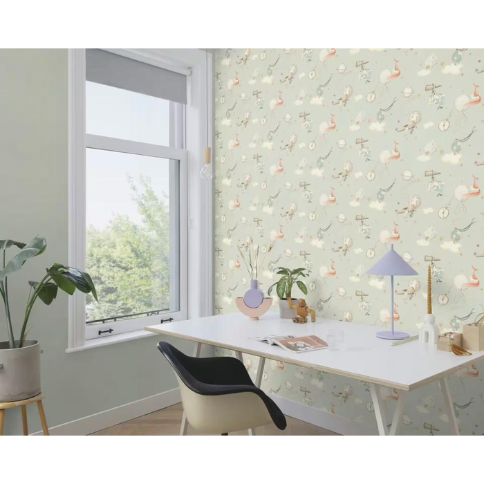 Wallcovering Kids Word II by Rasch