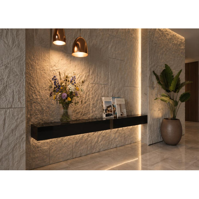 Panel PU Τεχνητής Πέτρας 307020 Stone Skin 60/120cm Beige
