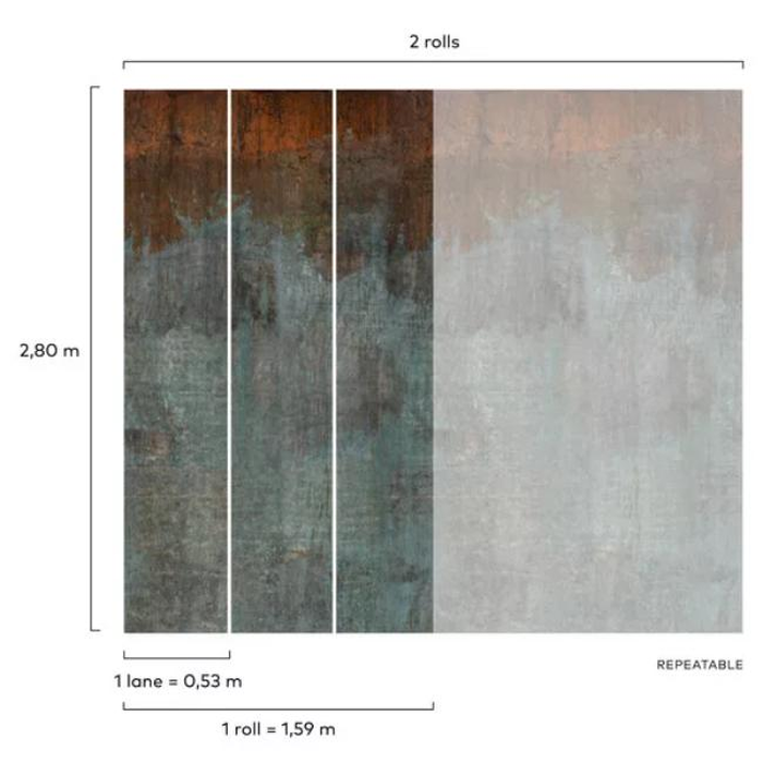 Digital Print 1,59Μx2,80M Orom II Grandeco