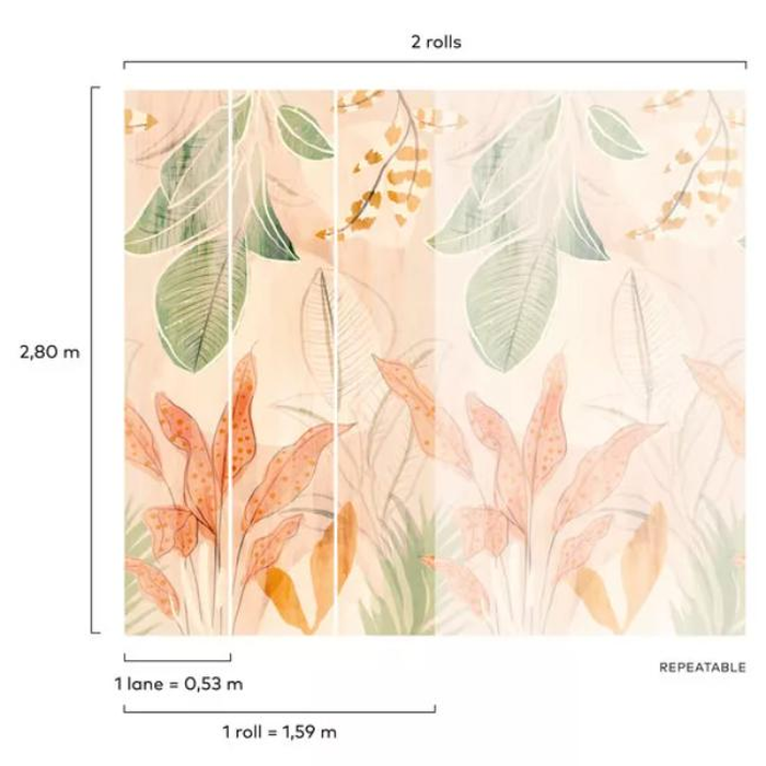 Digital Print 1,59Μx2,80M Orom II Grandeco