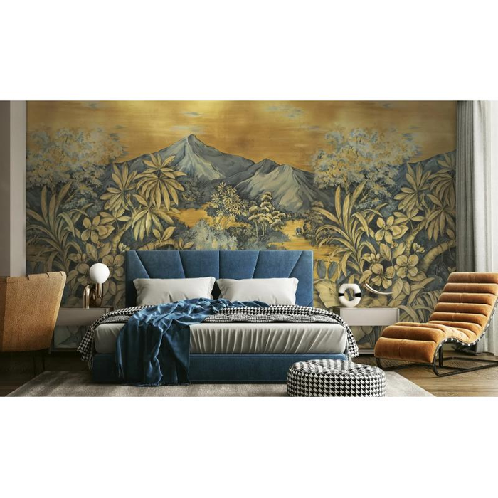 Excllusive Digital Printing Emiliana Parati Gold Foil