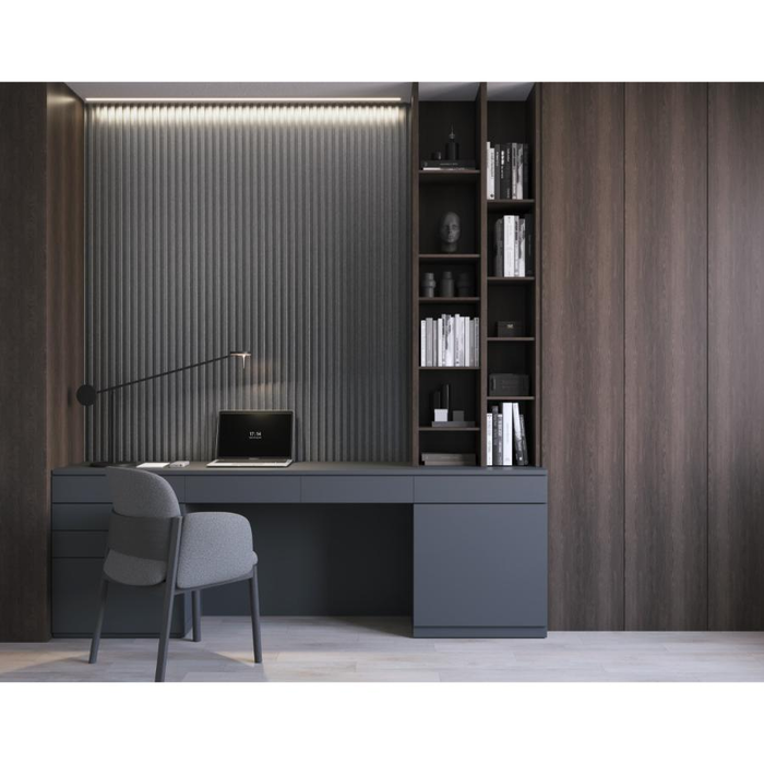 Διακοσμητικό wall panel XL 60cm Brushed Steel 2,65M