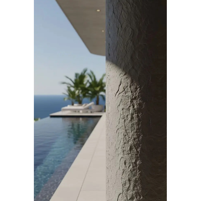 Πάνελ Εύκαμπτης Πέτρας Roiugh Granite 60x120 Γκρι