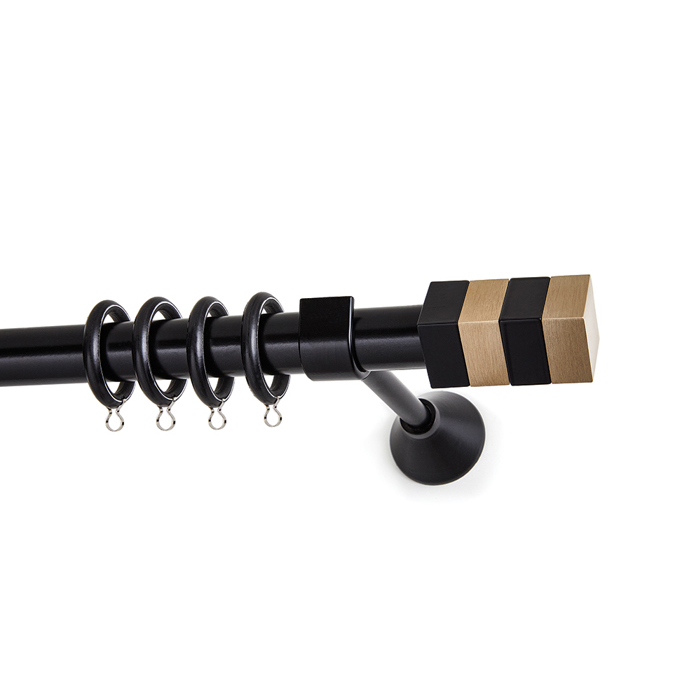 All around Deco Kουρτινόξυλο Φ25 BARA MY 24 Oro Mat