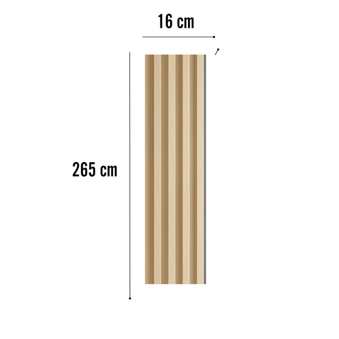 MPC slat panel M 16cm Harmony Wood 2.65M